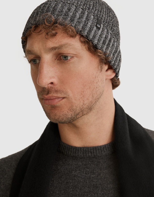 Country Road Two Tone Rib Beanie