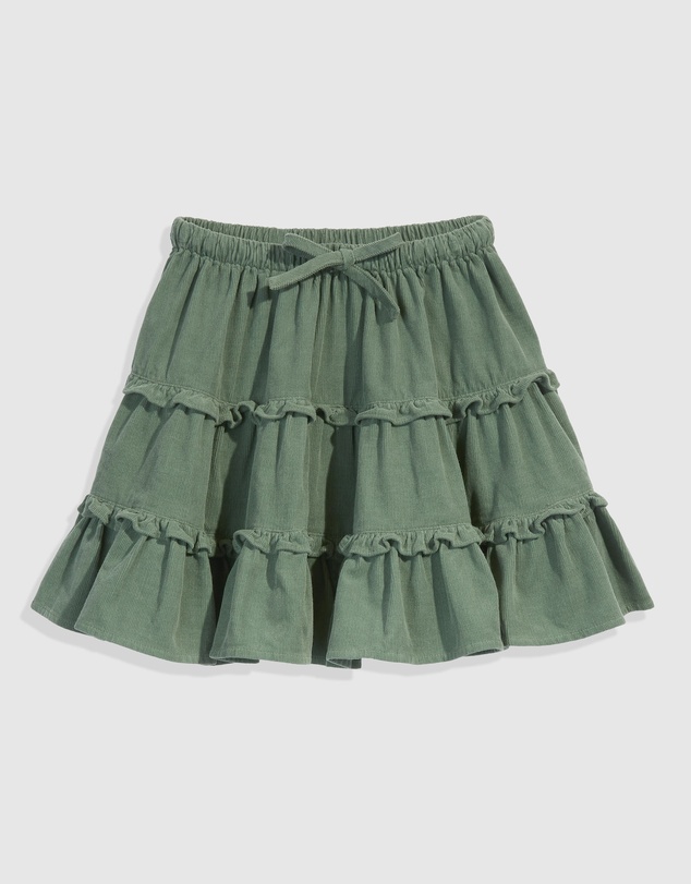 Country Road Tiered Cord Skirt