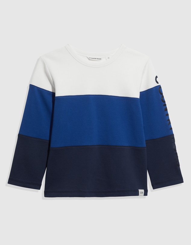 Country Road Organically Grown Cotton Block Stripe T-Shirt