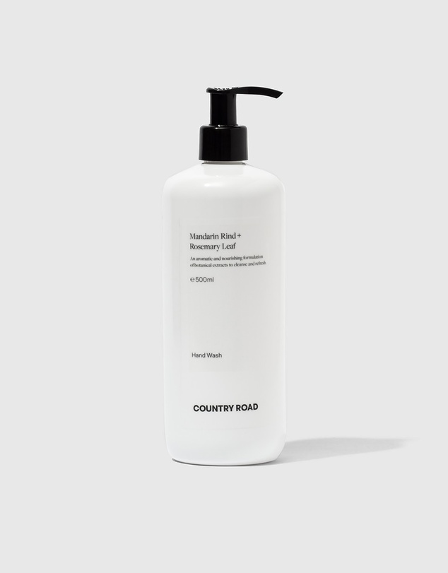 Country Road Mandarin Rind + Rosemary Leaf Hand Wash 500ml