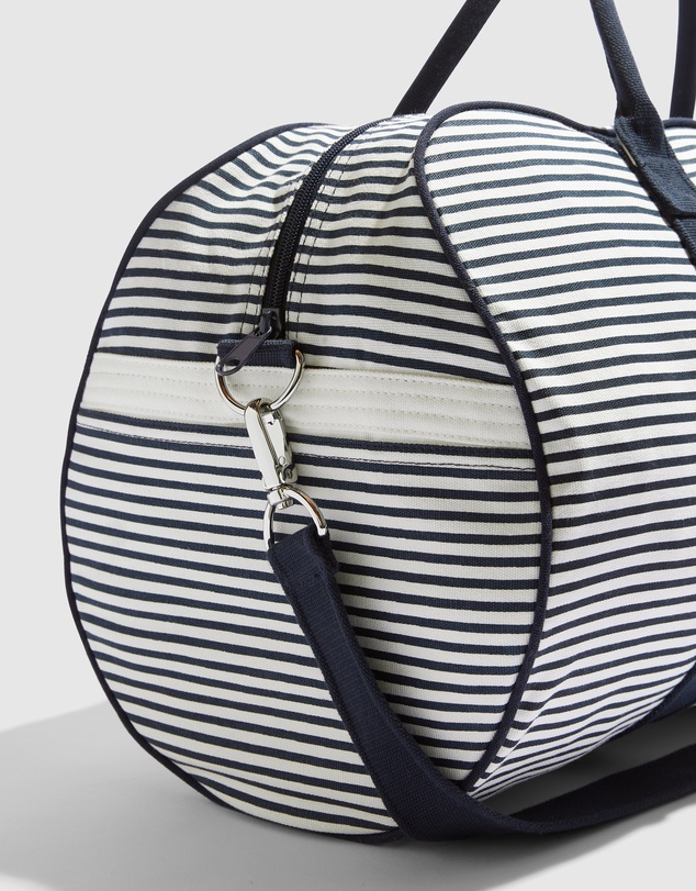 Country Road Flocked Stripe Tote