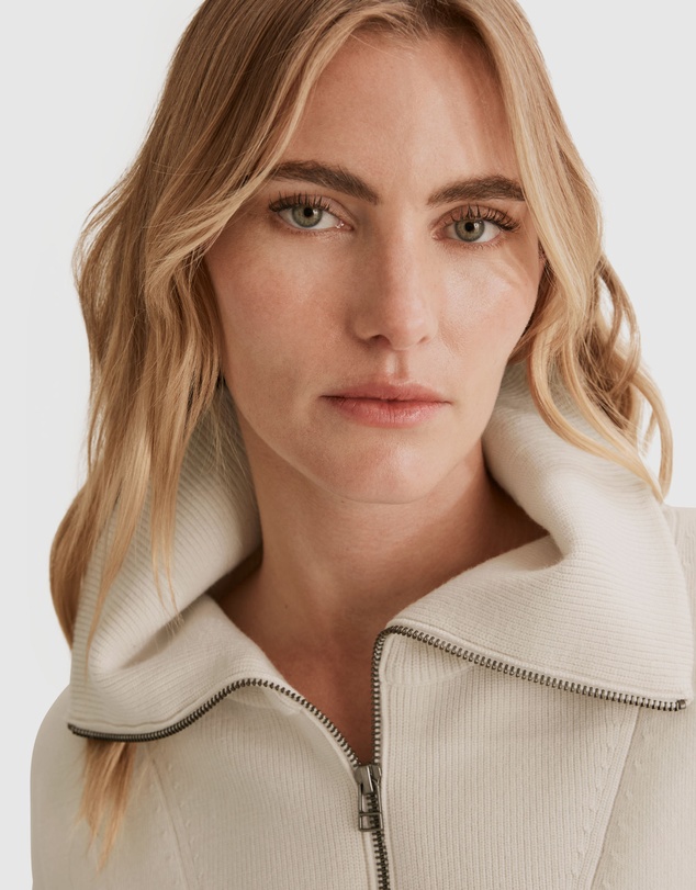 Country Road Zip Detail Knit