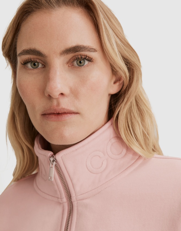 Country Road Australian Cotton Zip Collar Sweat