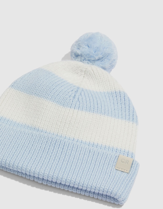Country Road Stripe Knit Beanie