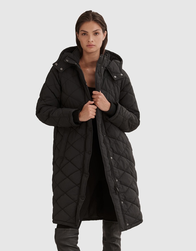 Country Road Recycled Longline Puffer