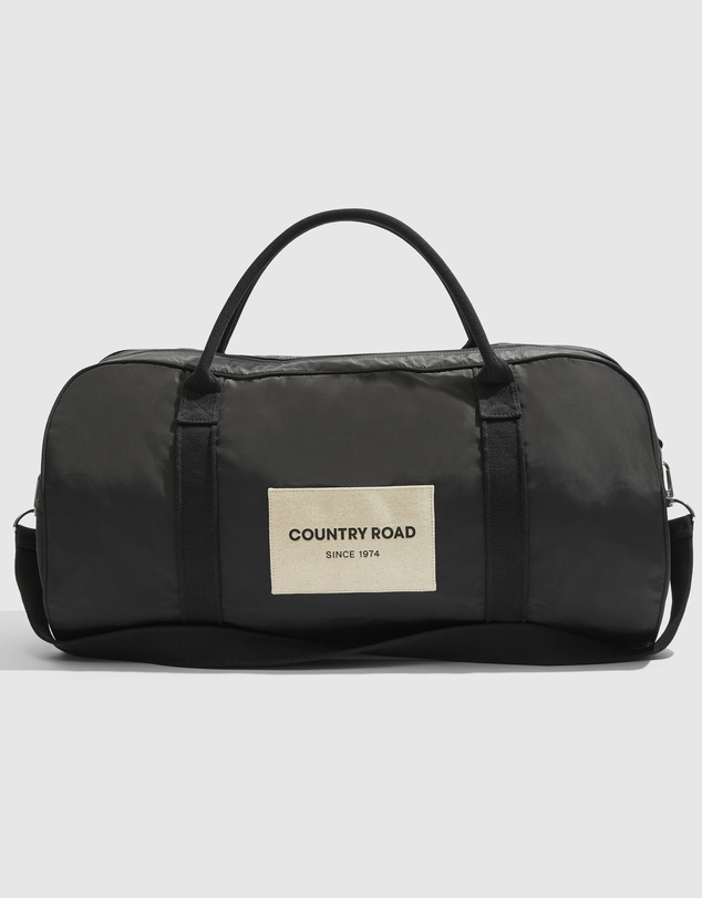 Country Road Recycled Polyester Puff Patch Tote Bag