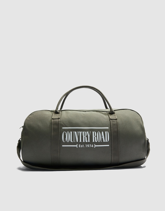 Country Road Heritage Zip Canvas Tote Bag