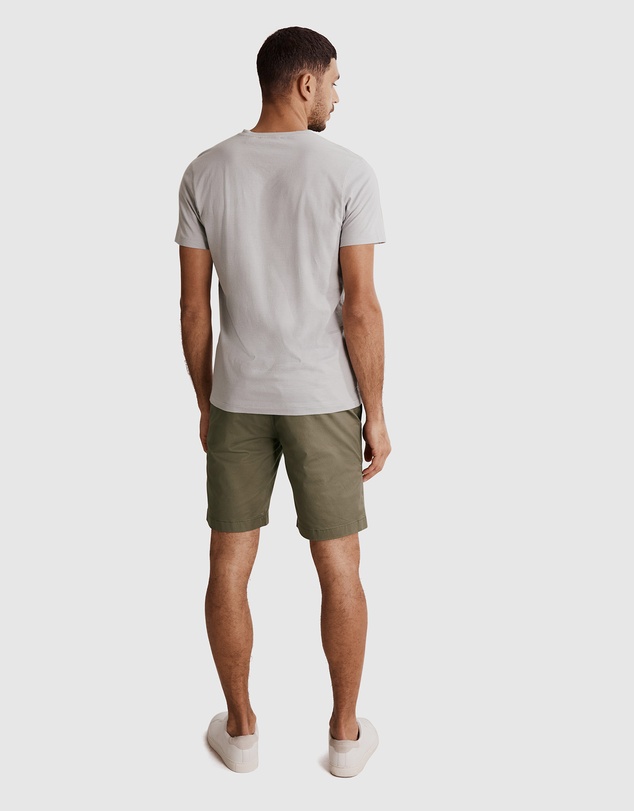 Country Road Micro Stripe Pima V-neck T-Shirt