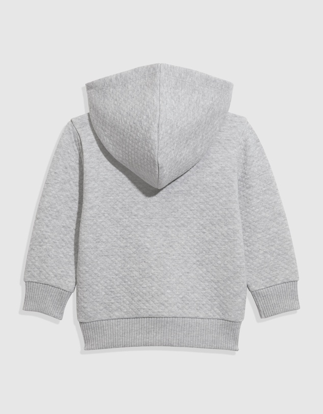 Country Road Organically Grown Cotton Quilted Hooded Sweat