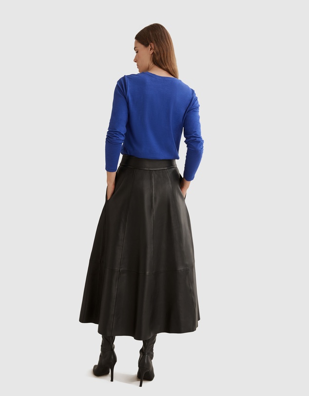 Country Road Long Sleeve Australian Cotton Slub T-Shirt