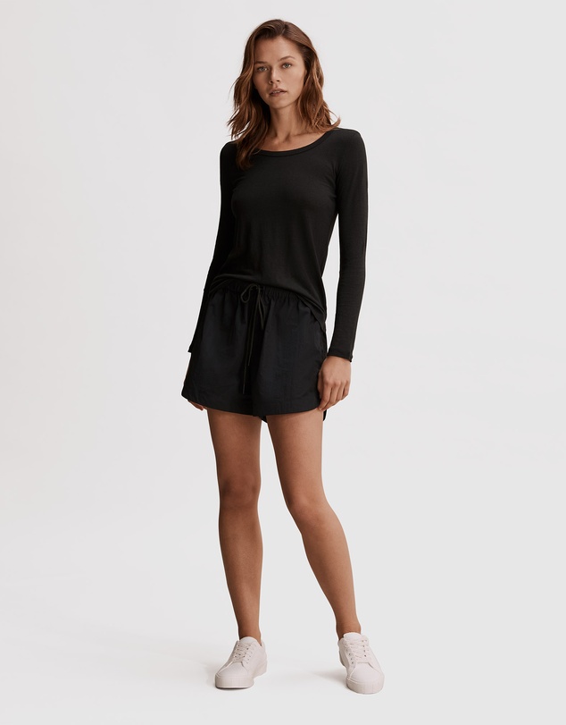 Country Road Long Sleeve Linen T-Shirt