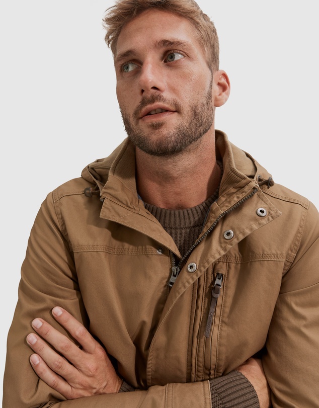 Country Road Waxy Parka