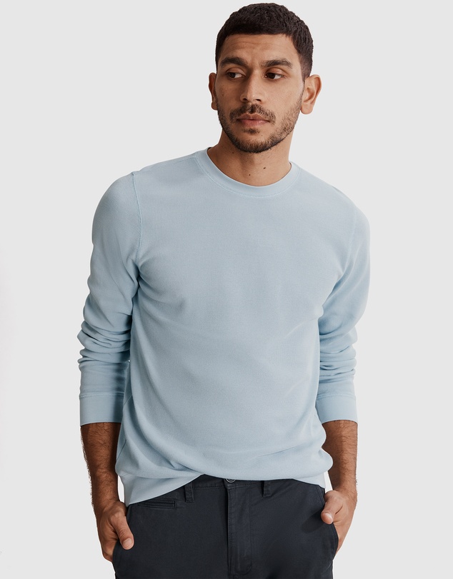 Country Road Waffle Crew T-Shirt