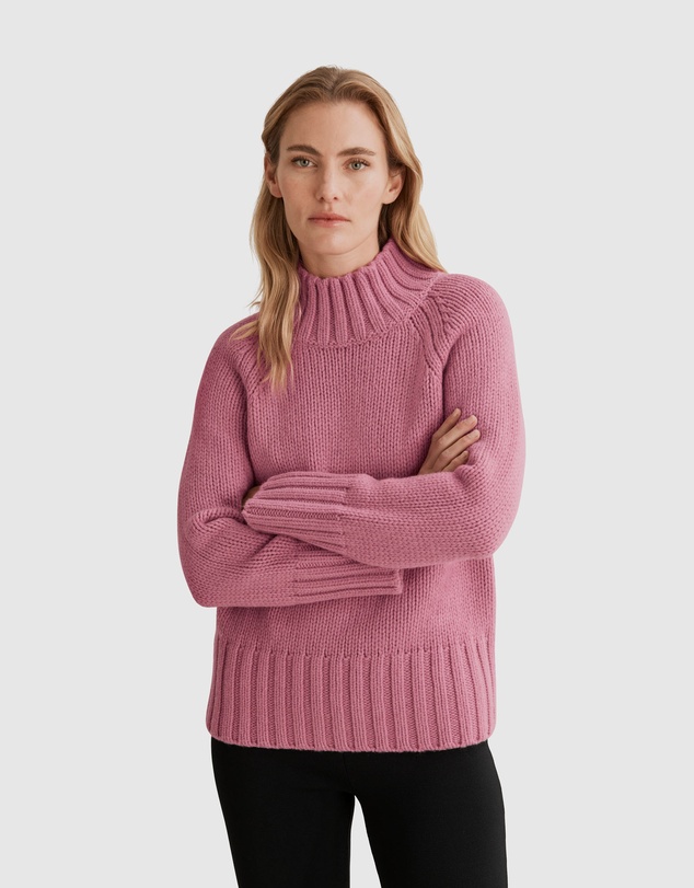 Country Road High Neck Pullover