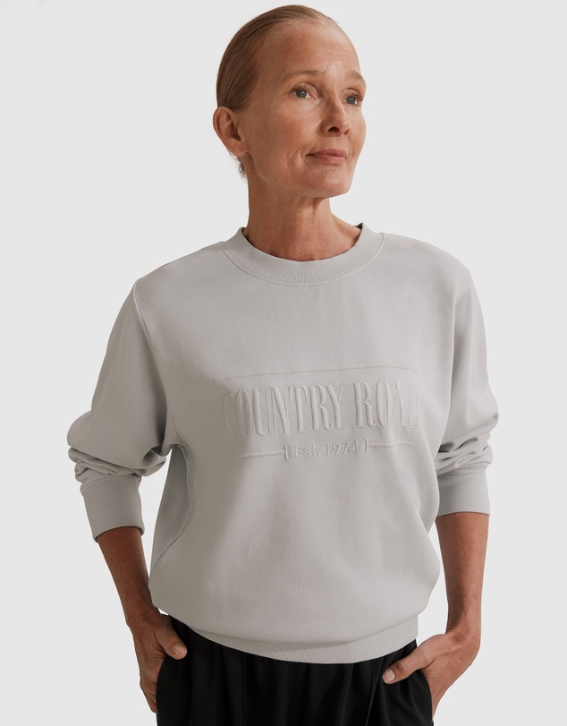 Country Road Verified Australian Cotton Heritage Sweat