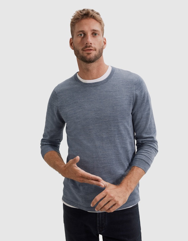 Country Road Verified Australian Merino Wool Crew Knit