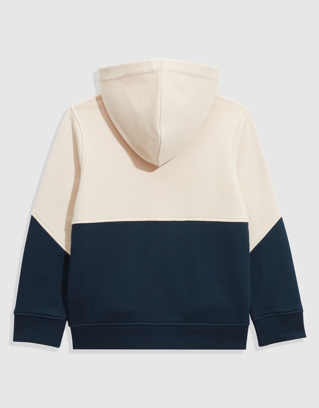 Country Road Organically Grown Cotton Logo Splice Hooded Sweat