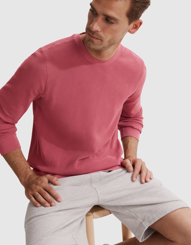 Country Road Waffle Crew T-Shirt