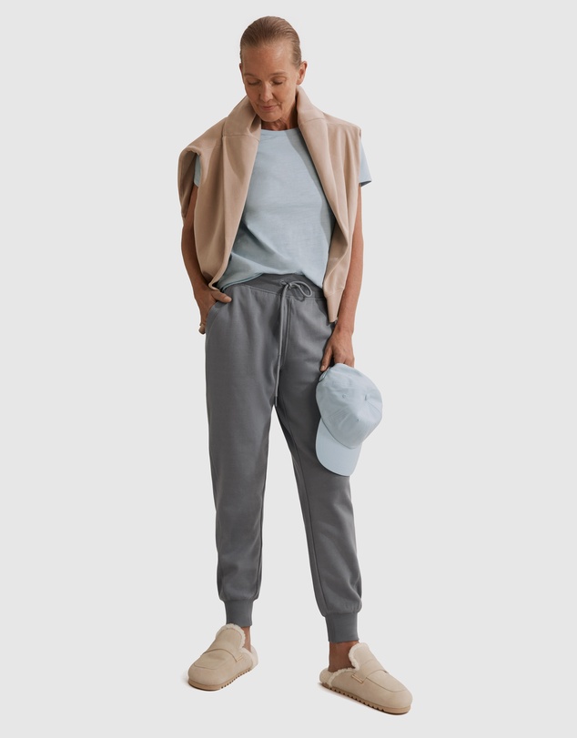 Country Road Verified Australian Cotton Rib Cuff Track Pant