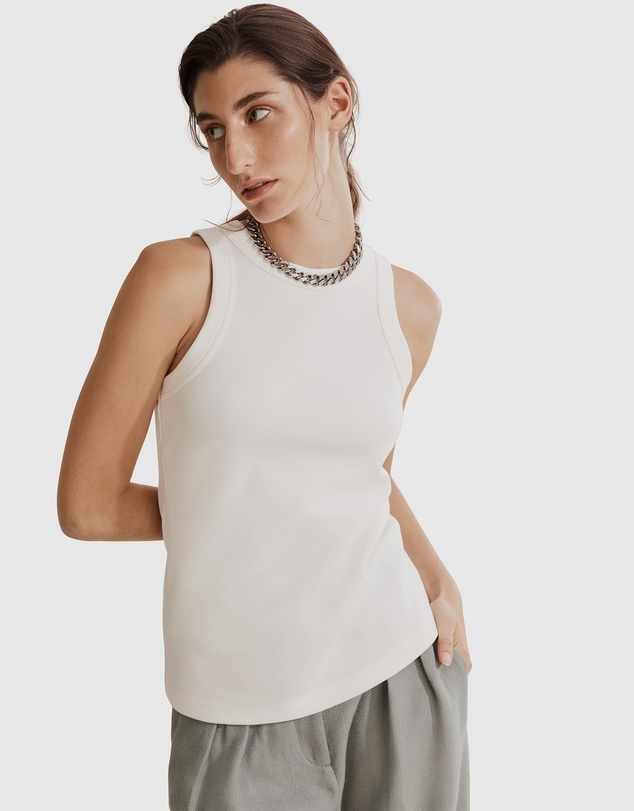 Country Road Fitted Jersey Tank