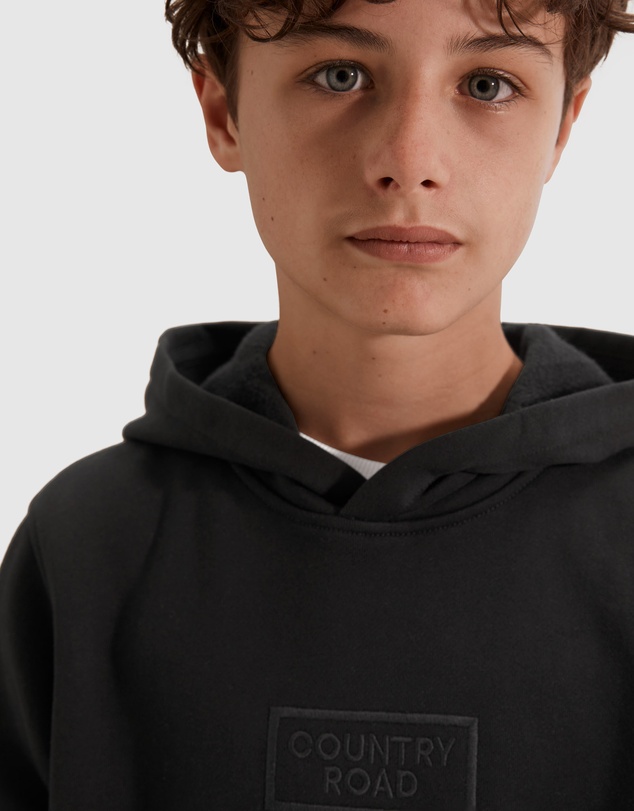 Country Road Teen Verified Australian Cotton Logo Hooded Sweat