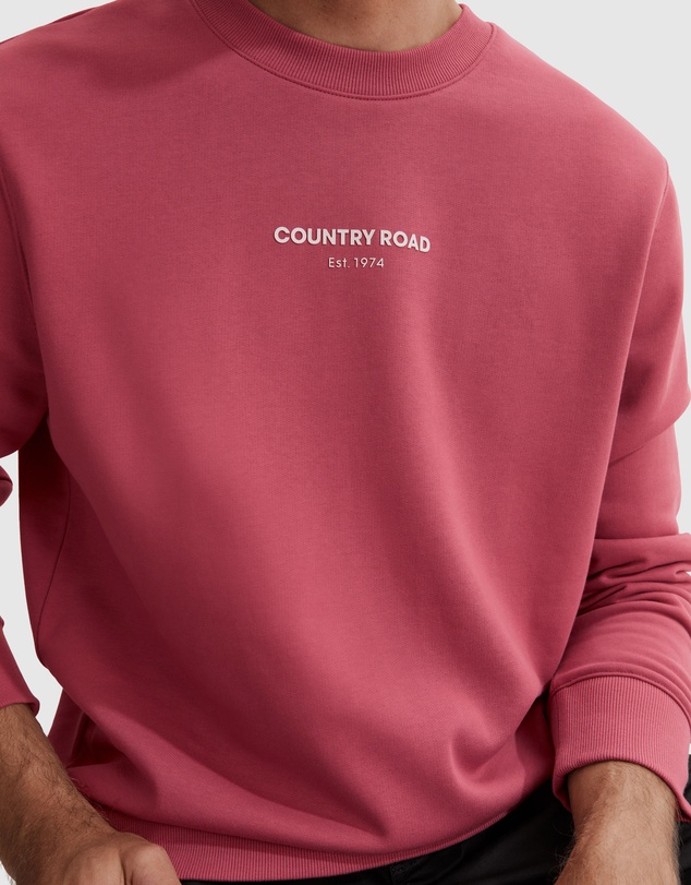 Country Road Australian Cotton Logo Sweat