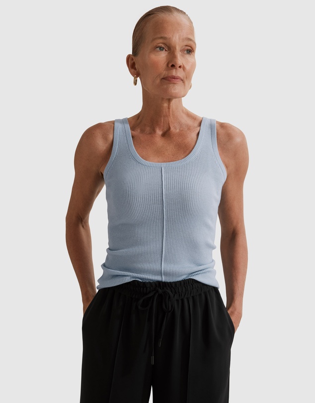 Country Road Australian Merino Wool Silk Tank