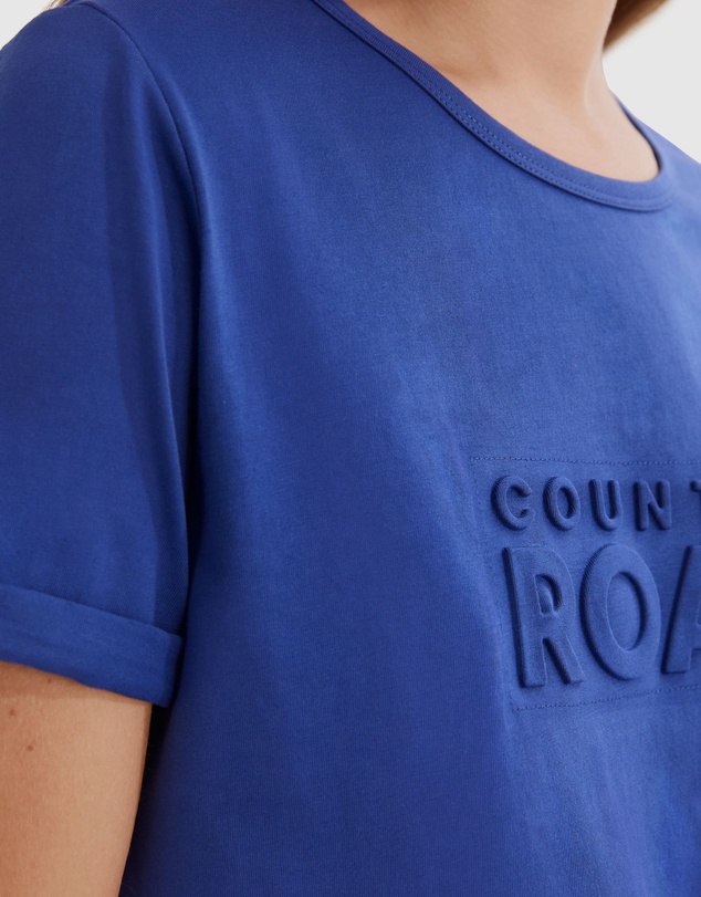 Country Road Verified Australian Cotton Modern Embossed T-Shirt