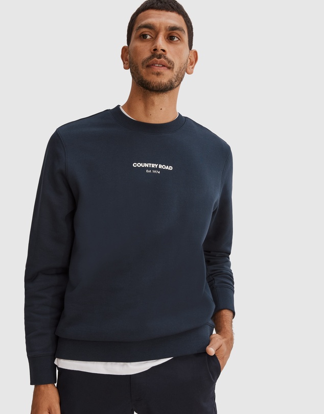 Country Road Australian Cotton Logo Sweat