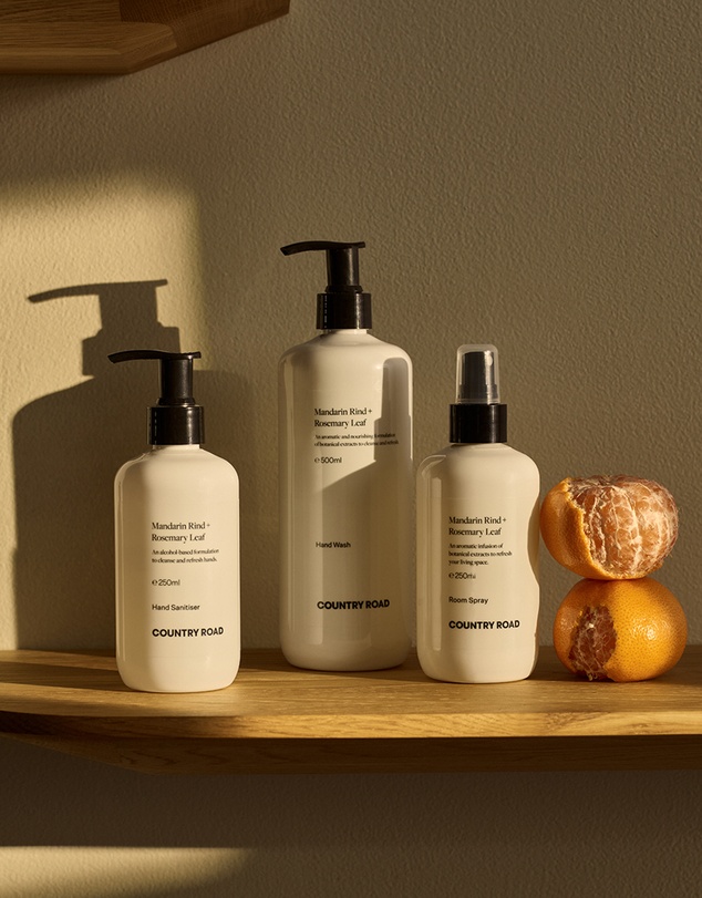 Country Road Mandarin Rind + Rosemary Leaf Hand Cream 500ml