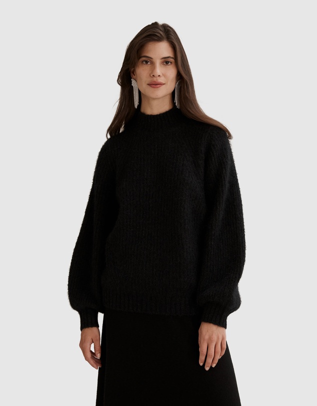 Country Road Fluffy Knit Jumper