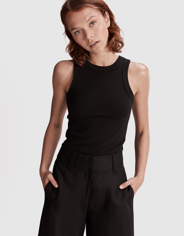 Country Road Fitted Jersey Tank