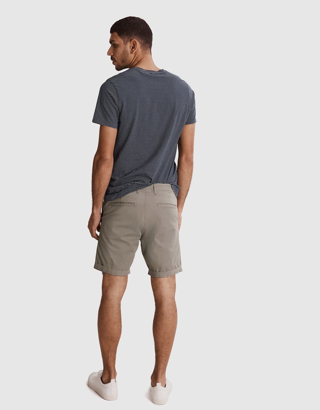 Country Road Mini Stripe Pima V-neck T-Shirt