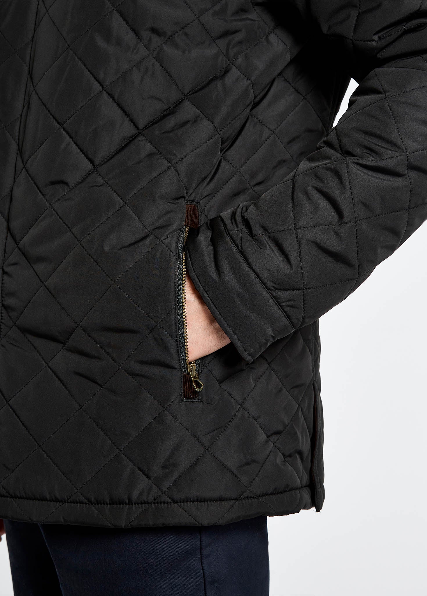 Mountusher Men's Quilted Jacket - Black