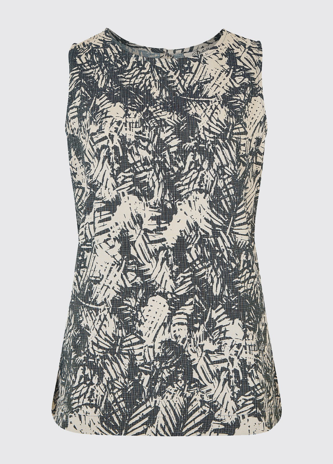 Dubarry Clonegal Printed Tops Women's Tops & Dresses Navy Multicolor