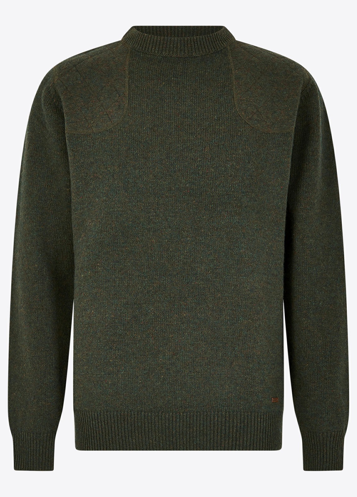Dubarry Nolan Crew Neck Knitted Sweater Men's Knitwear Olive