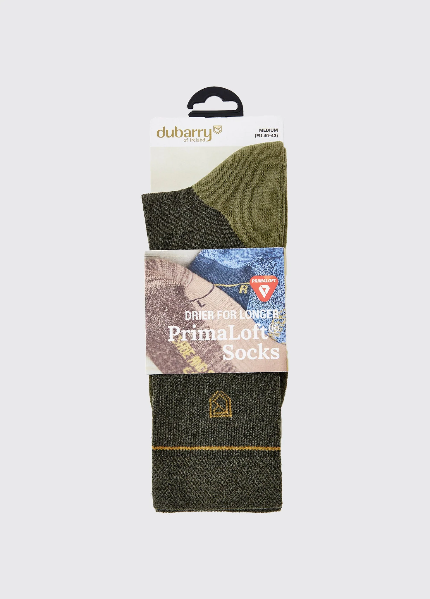 Tintern Short PrimaLoft®/Merino Blend Light Weight Socks - Olive