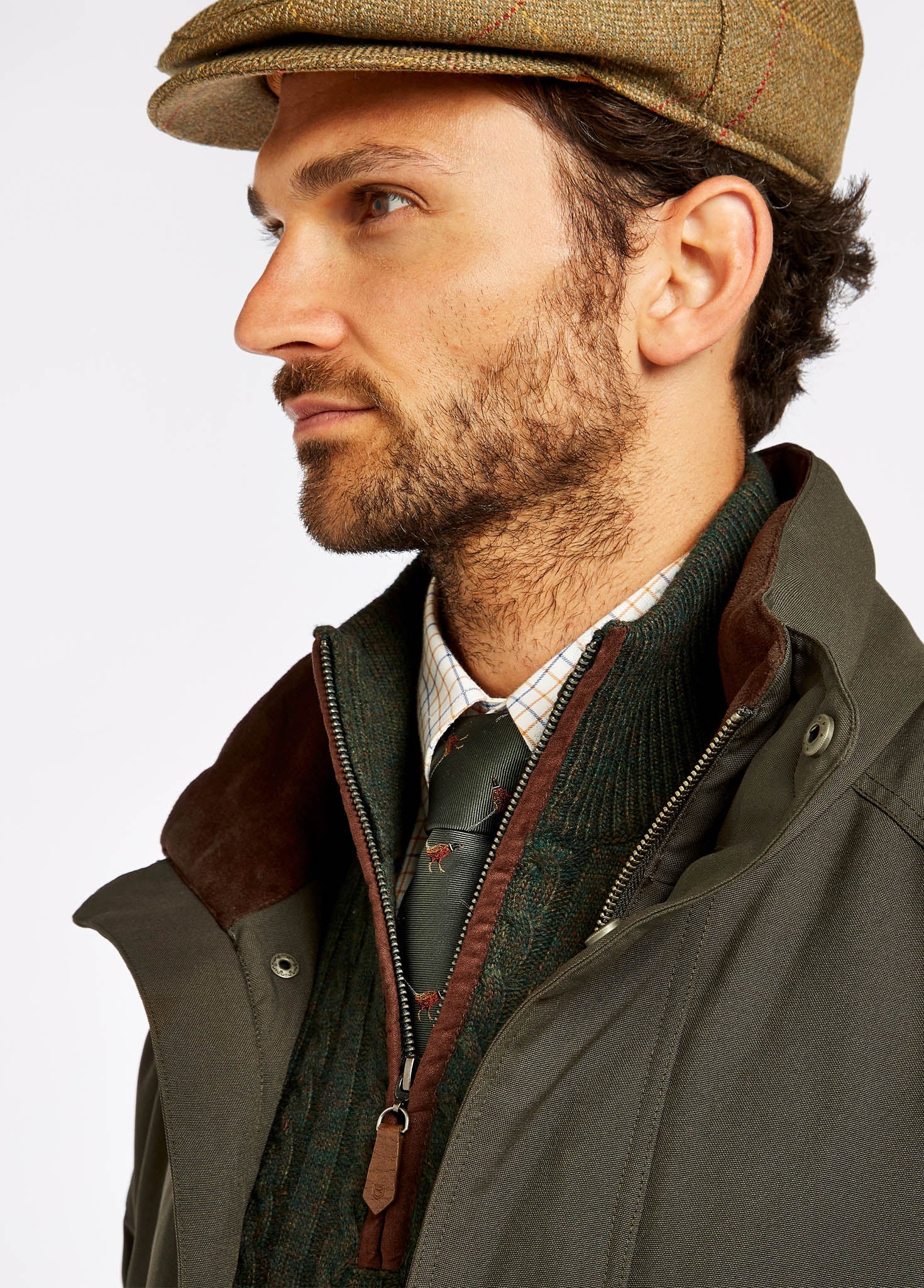 Rosleague Men's Shooting Coat - Ivy