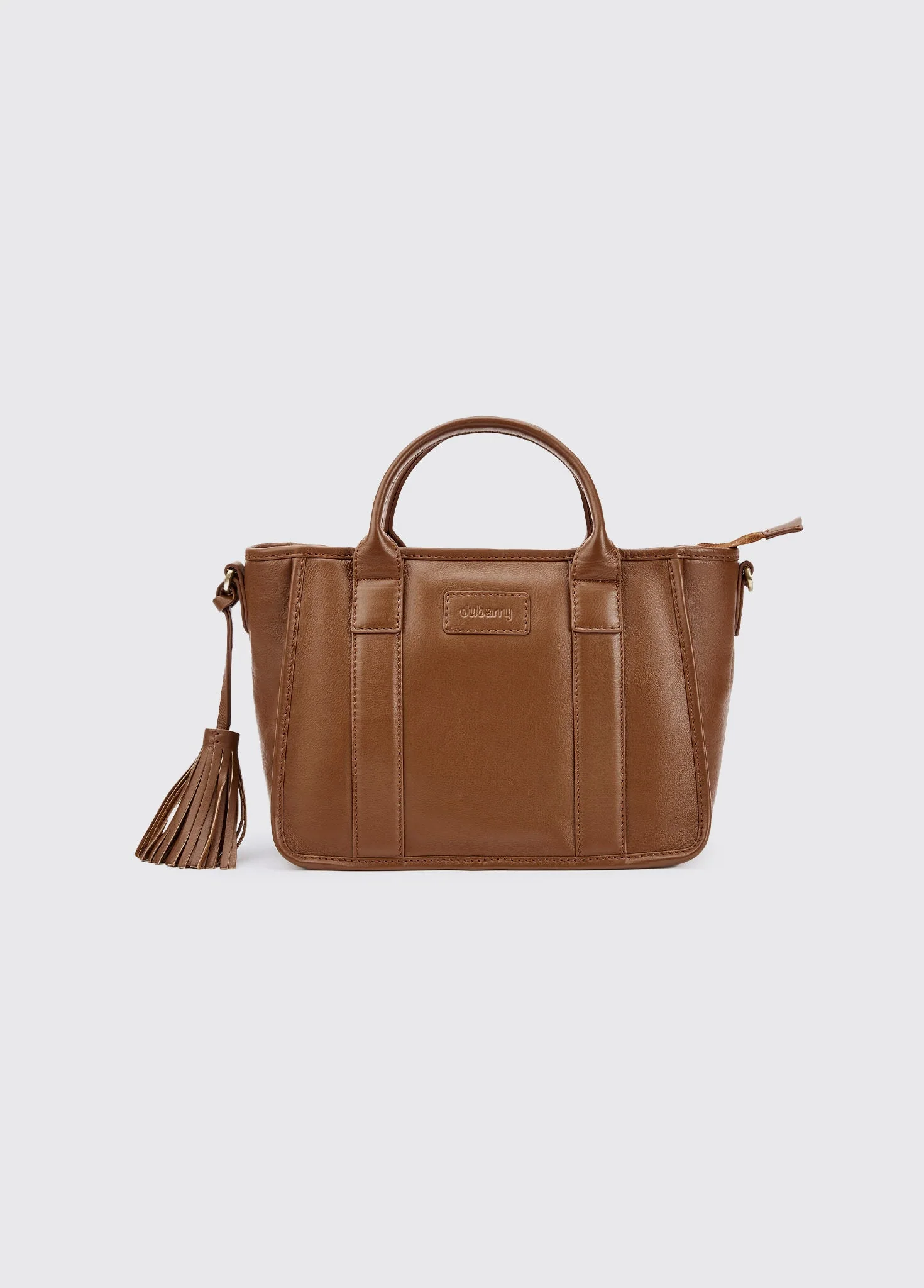 Ramelton Medium size leather handbag - Caramel