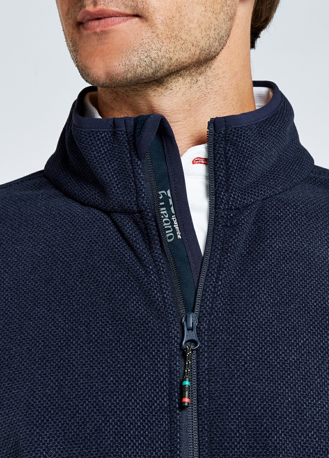 Dubarry Mustique Full-zip Fleece Men's Jackets Navy