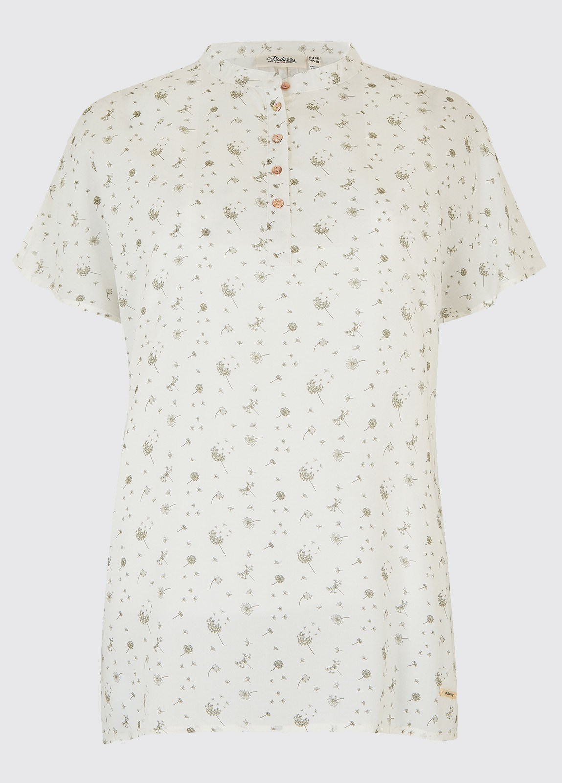 Dubarry Waterfall Printed Tops Women's Tops & Dresses White