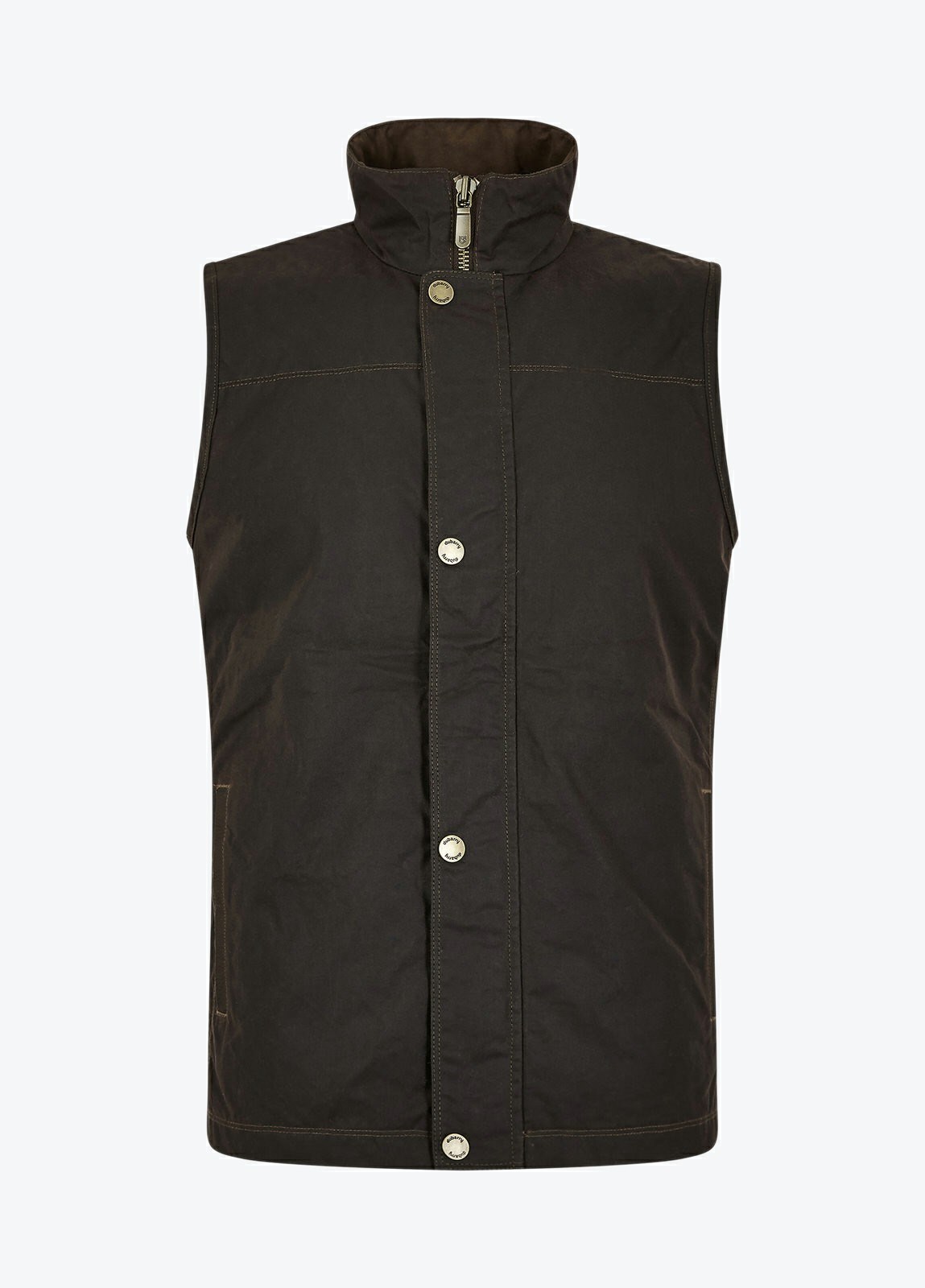 Dubarry Mayfly Wax Men's Vest Brown