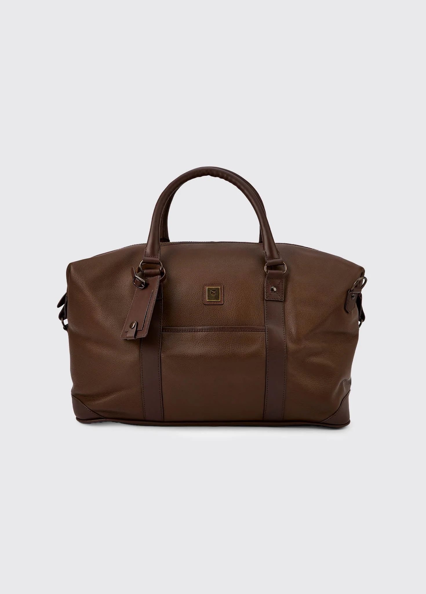 Tollymore  Leather Holdall - Walnut