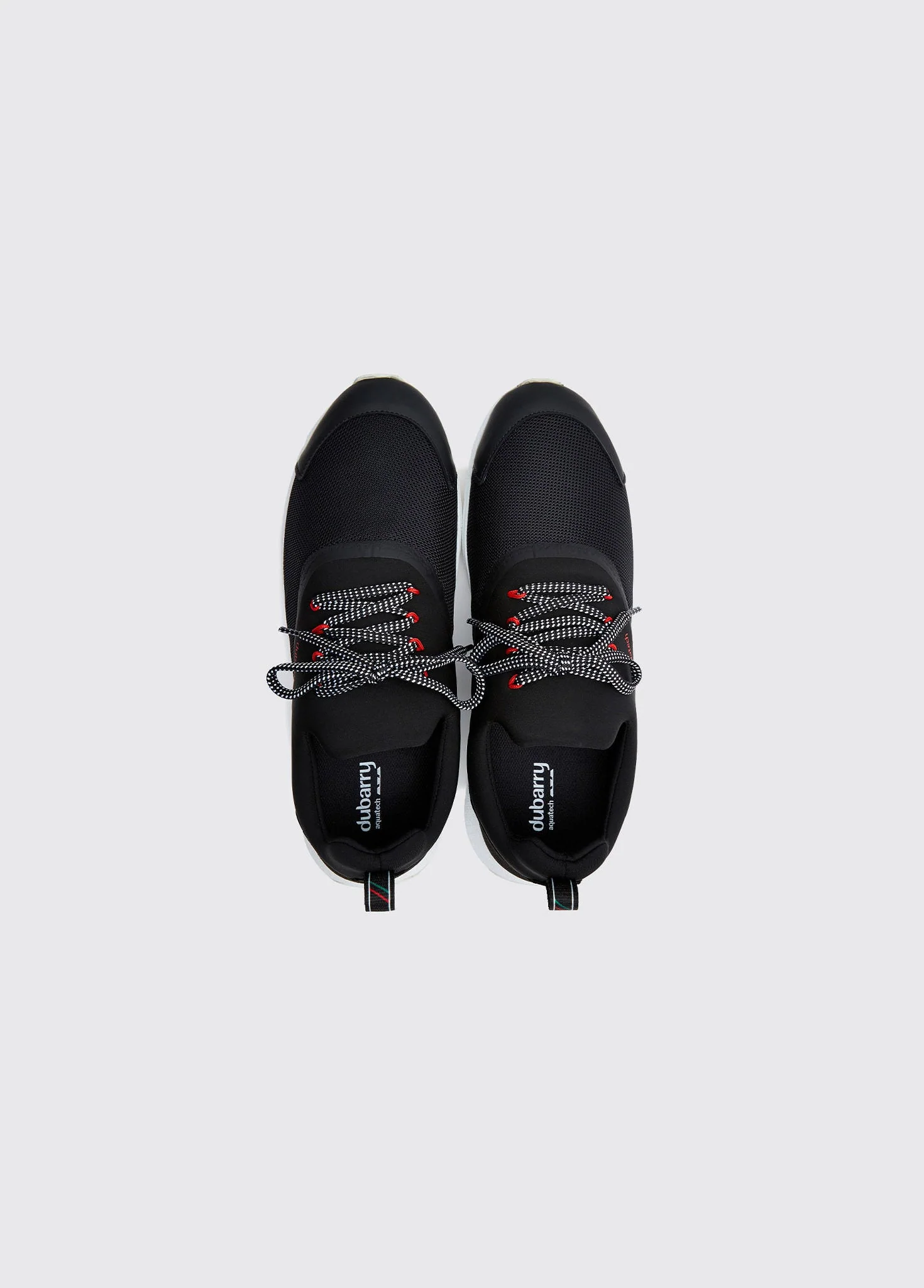 Antibes Lightweight Sporty Sneaker - Black