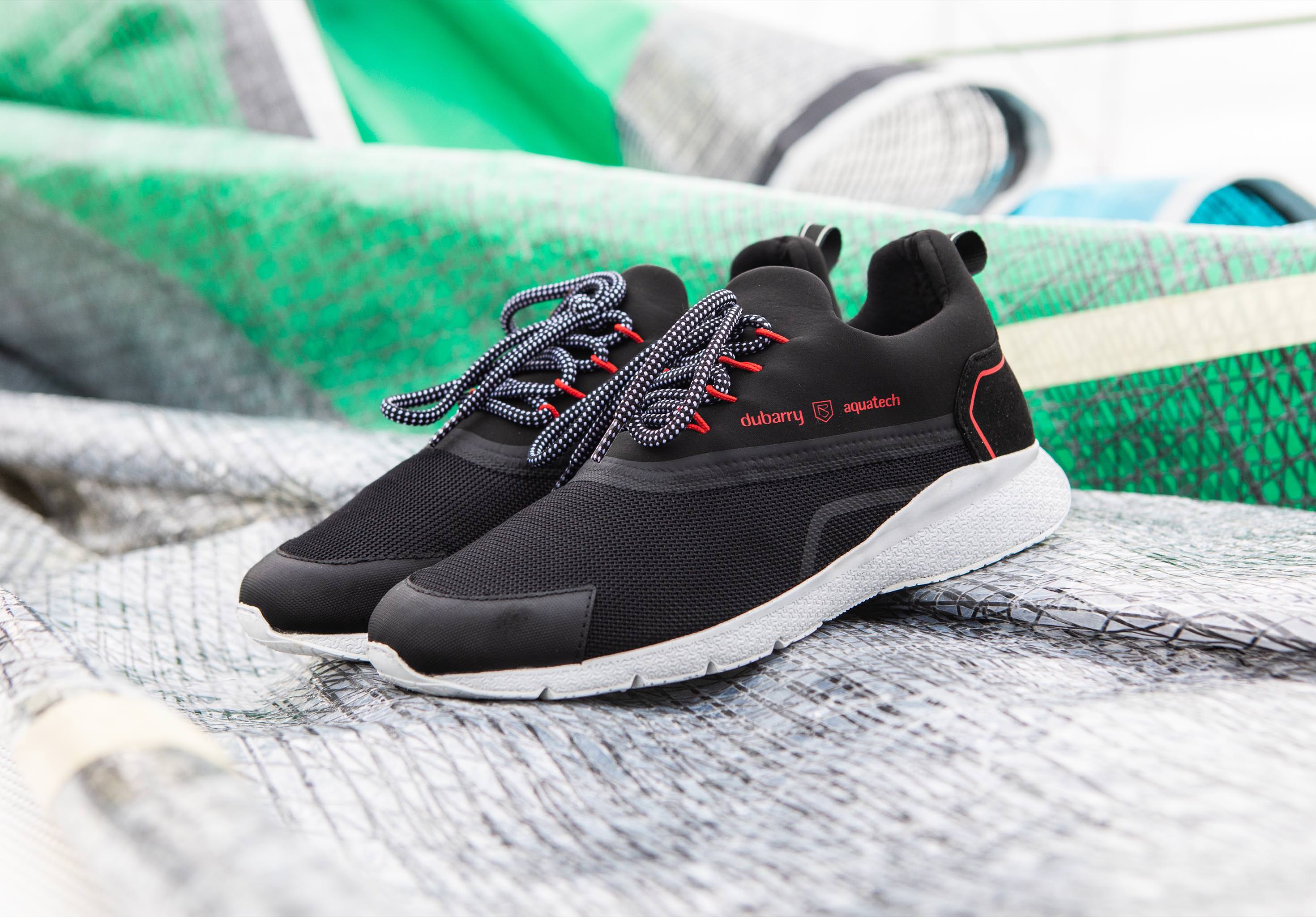 Antibes Lightweight Sporty Sneaker - Black