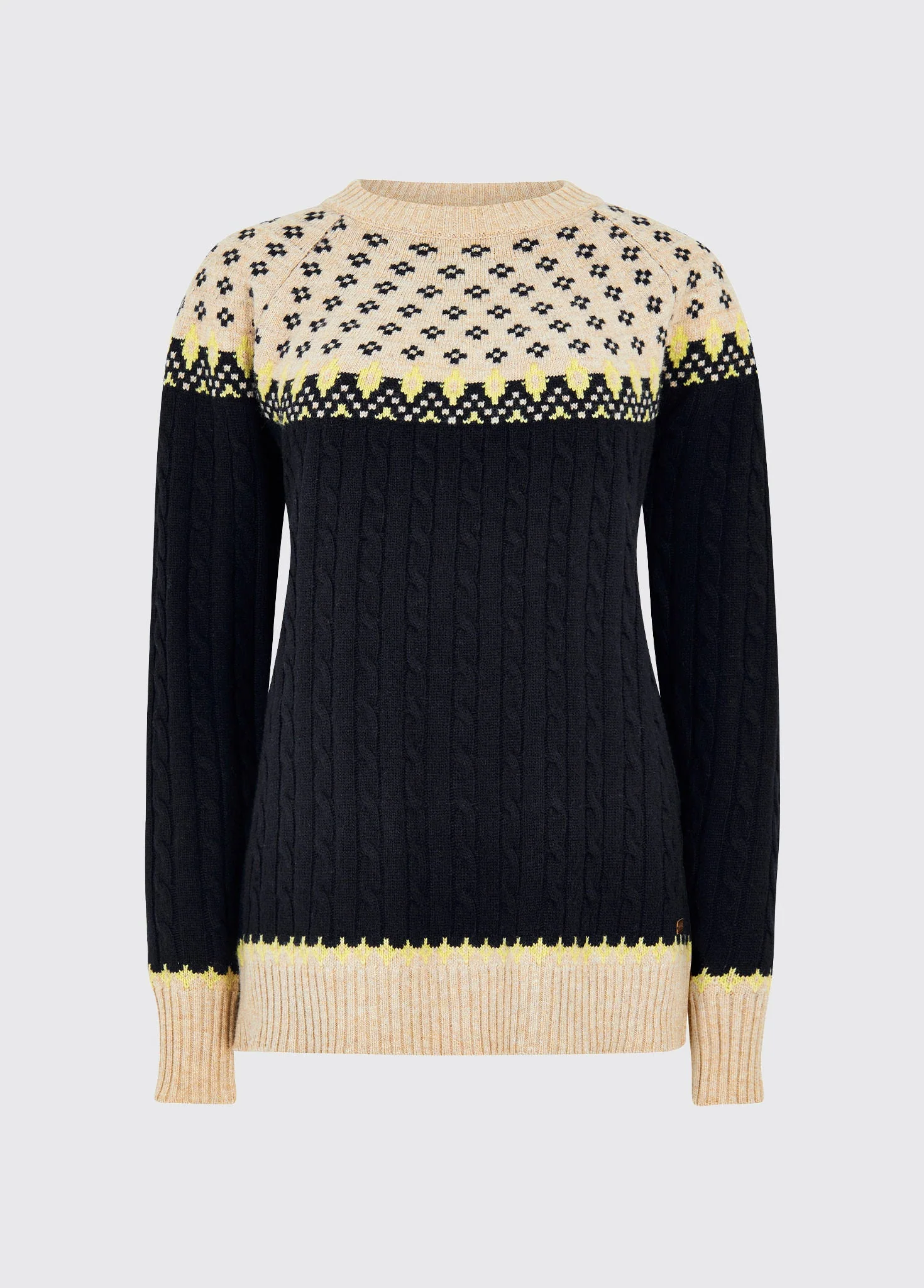Thornfield Women's Fair Isle knit - Navy