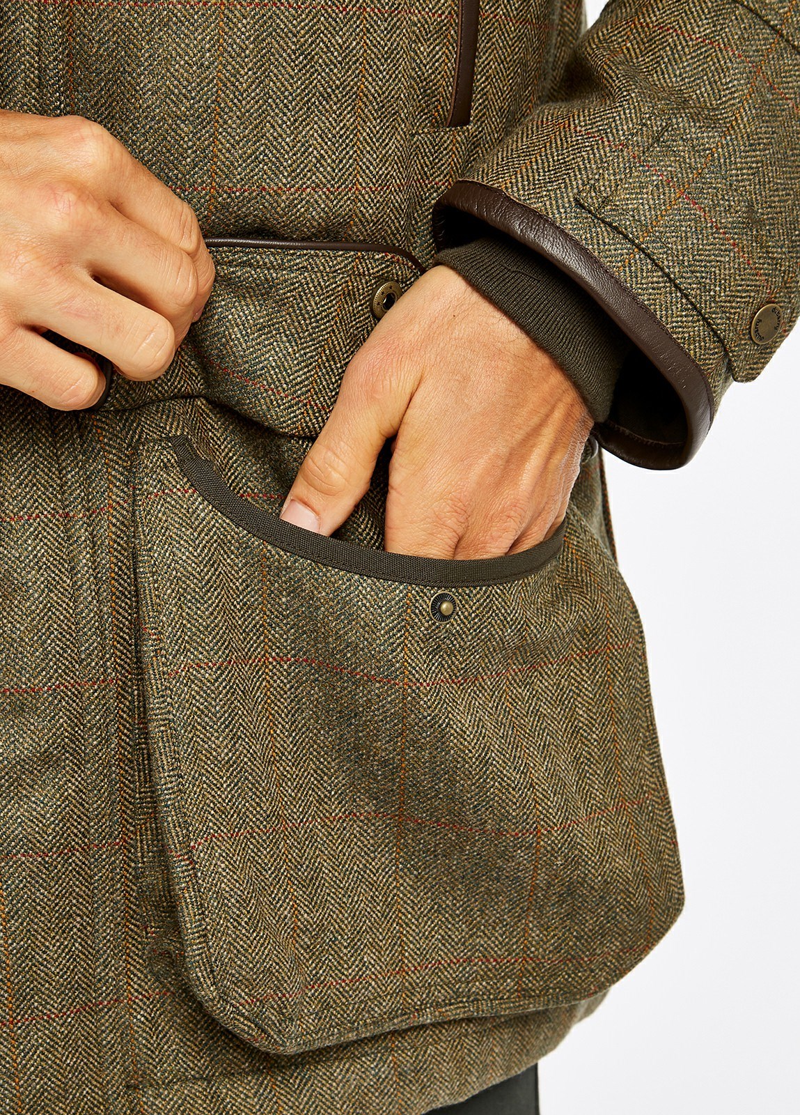 Dubarry Ballinturbet Tweed Men's Jackets Brown