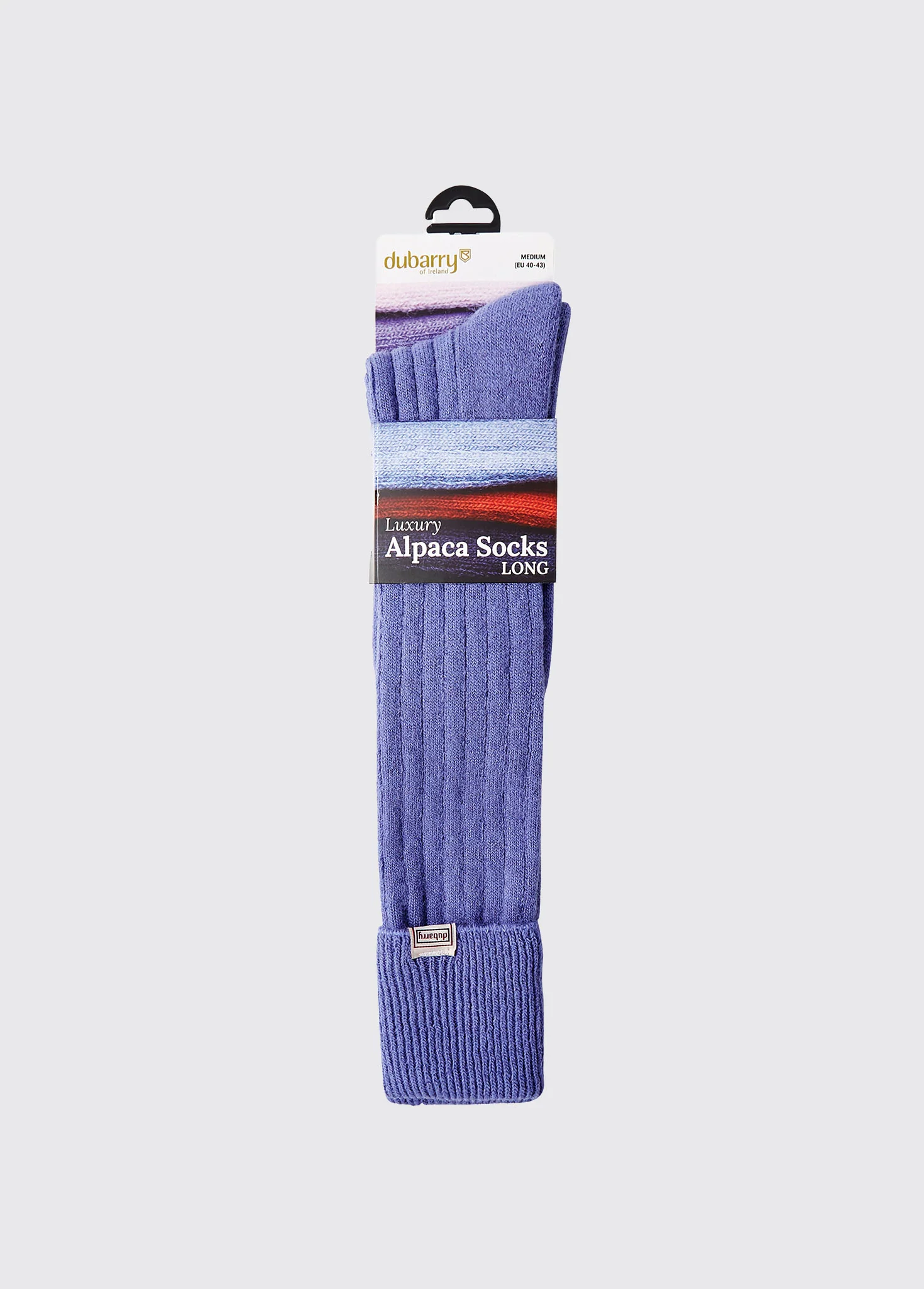 Alpaca Socks - Blue