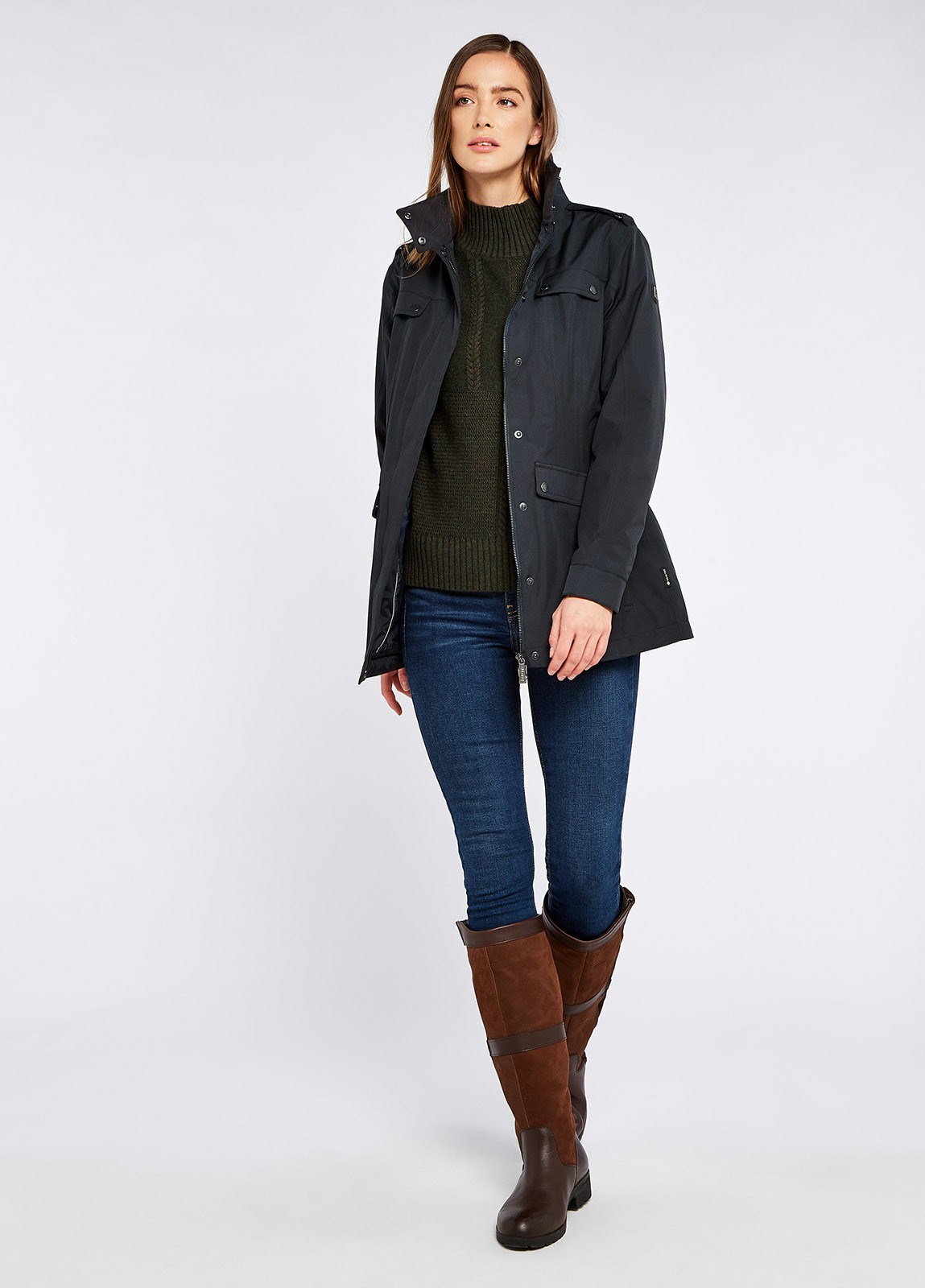 Dubarry Banville Utility Women's Jackets Navy