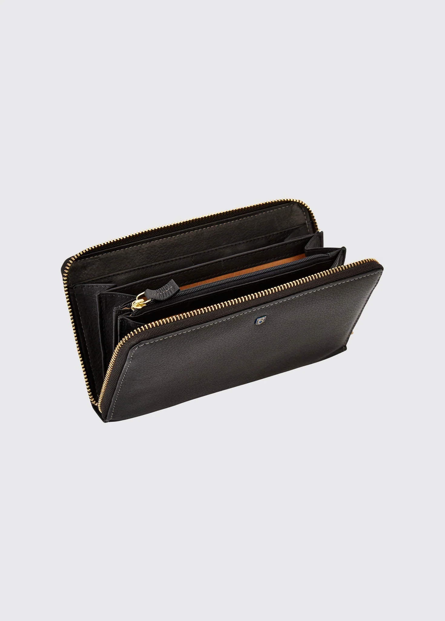 Portlick Ladies Leather Wallet - Black